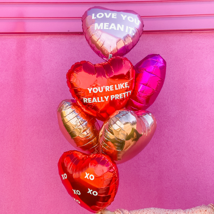 Love Language Helium Balloon Bouquet
