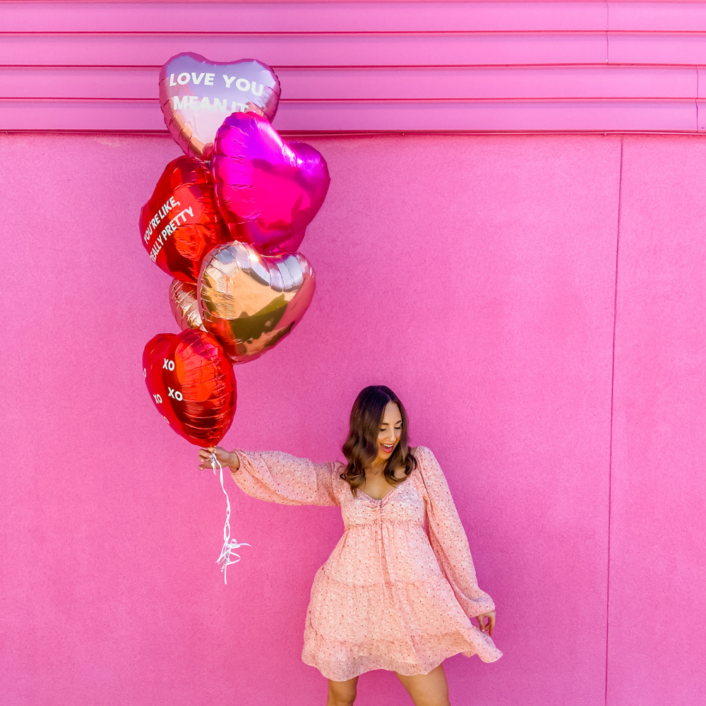 Love Language Helium Balloon Bouquet