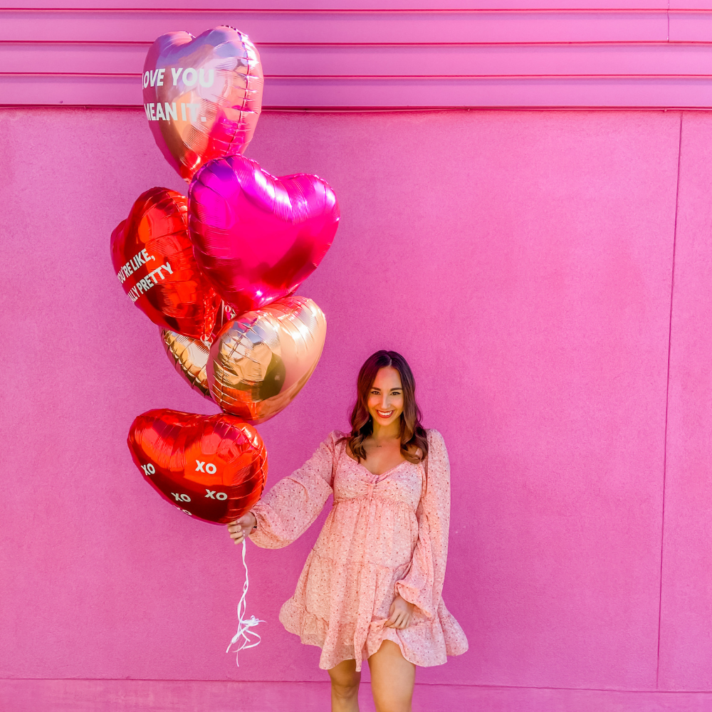 Love Language Helium Balloon Bouquet