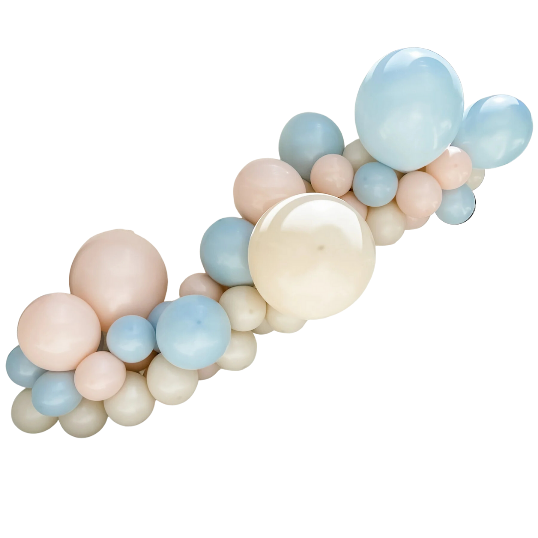 Muted Gender Reveal Balloon Garland Kit