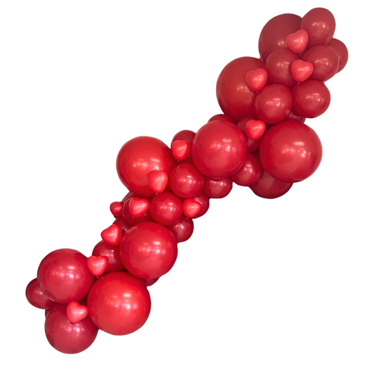 Red Hot Rendezvous Balloon Garland Kit