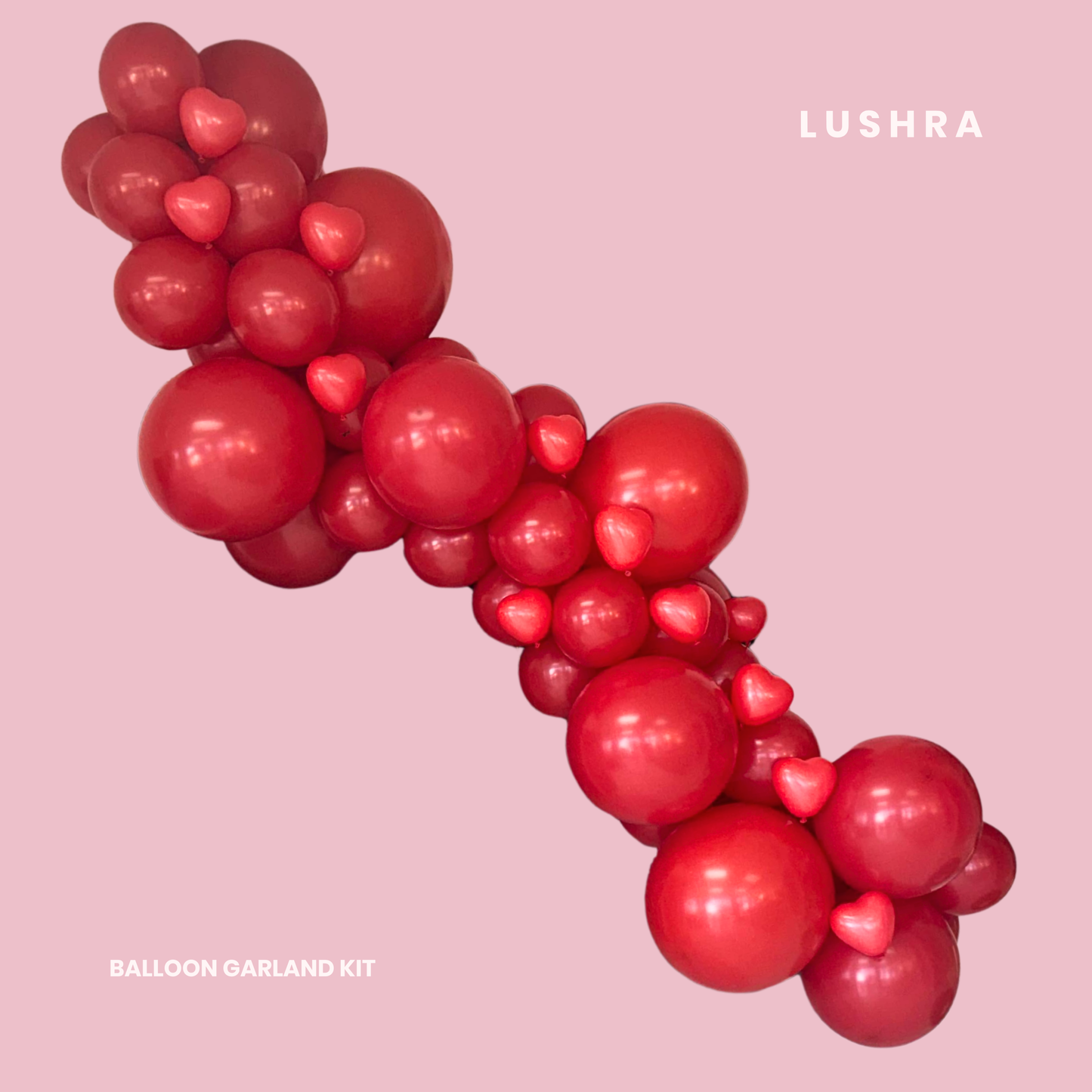 Red Hot Rendezvous Balloon Garland Kit