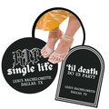 RIP Single Life Bachelorette Floor Decals