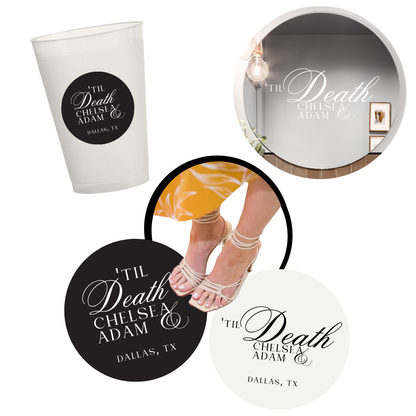 'Til Death Engagement Decal Package