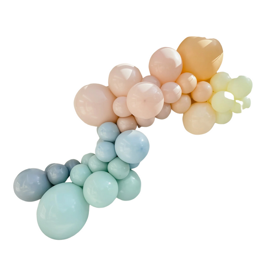 Pastel Rainbow Balloon Garland Kit