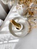 Palo Santo/Smudge Cement Holder/Tray [Beige]