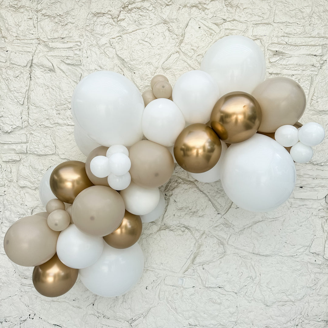 Champagne Showers Inflated Balloon Garland
