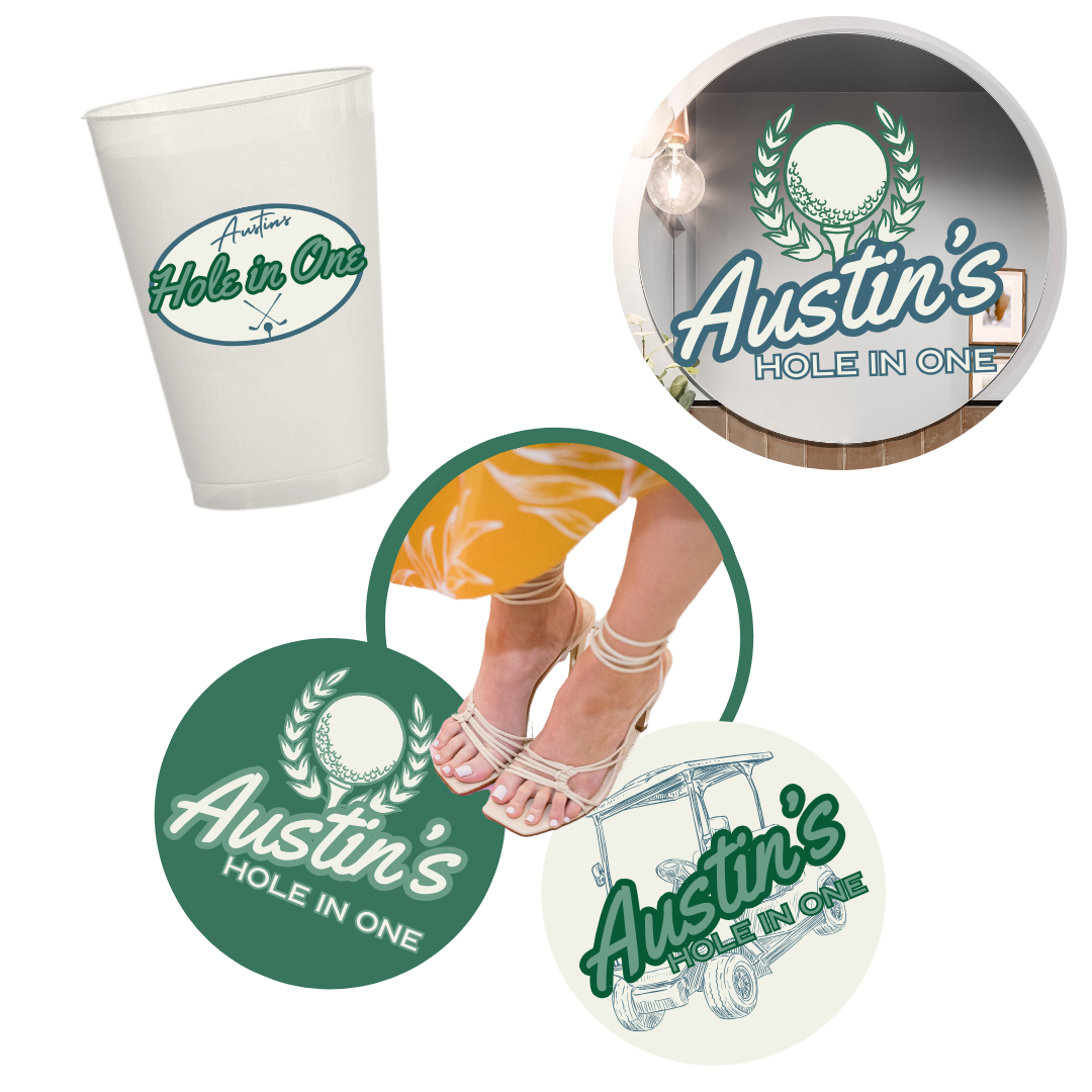 Hole In One Birthday Decal Package