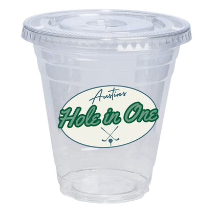 Hole In One Birthday Sticker Cups