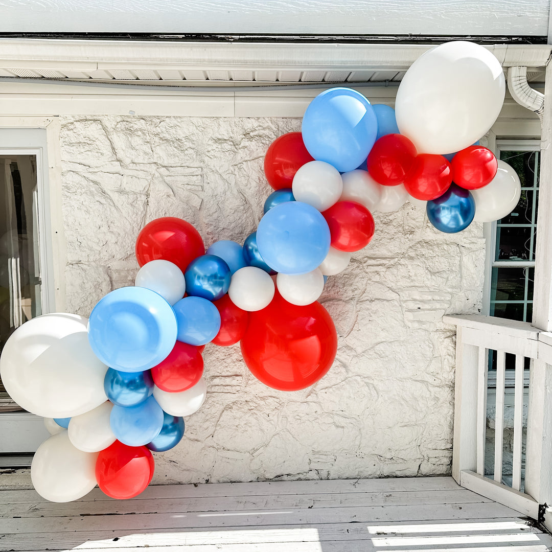 Let Freedom Ring Inflated Balloon Garland