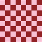 Pink Checkered Christmas Wrapping Paper