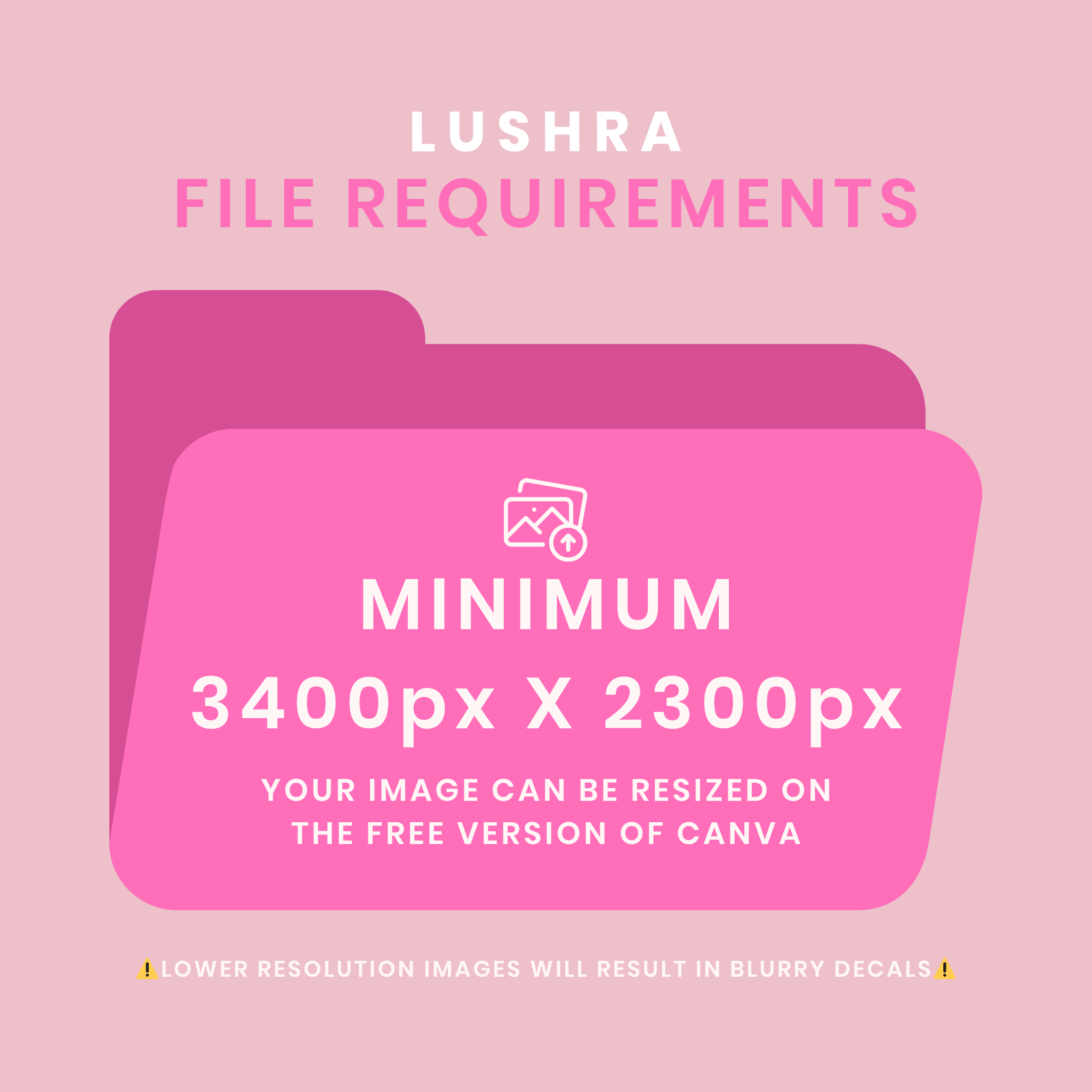 Create Your Own Backdrop Decal