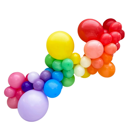 Rainbow Balloon Garland Kit