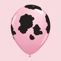 Pink Cow Print
