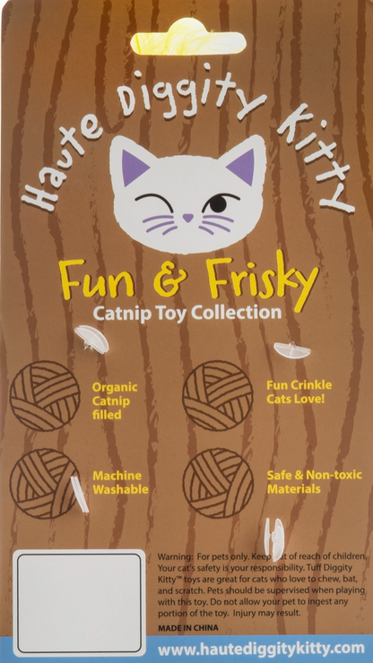 Kitty Cocktails Organic Catnip Toys