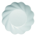 Simply Eco Compostable Bamboo Salad Plate Sky Blue/8pkg
