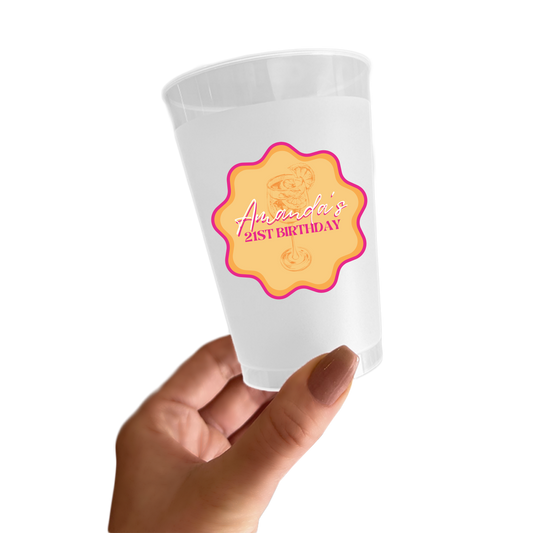 Feelin' Spritzy Birthday Sticker Cups