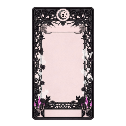 Halloween Tarot Cards Sticker Cup