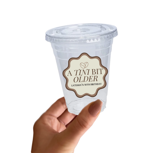 A Tini Bit Older Sticker Cups