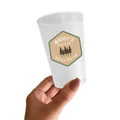 Last Trail Before The Veil Bachelorette Sticker Cups