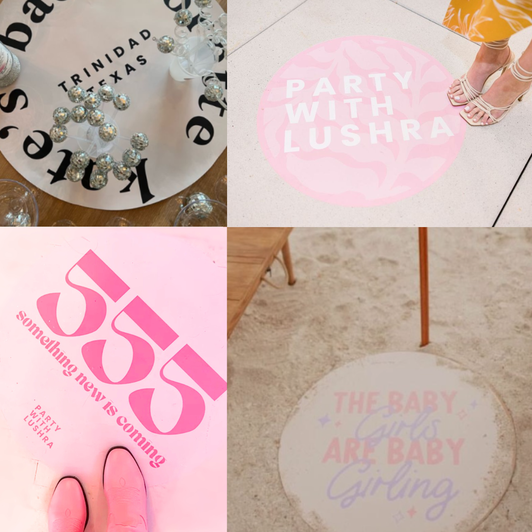 Create Your Own Floor Decal