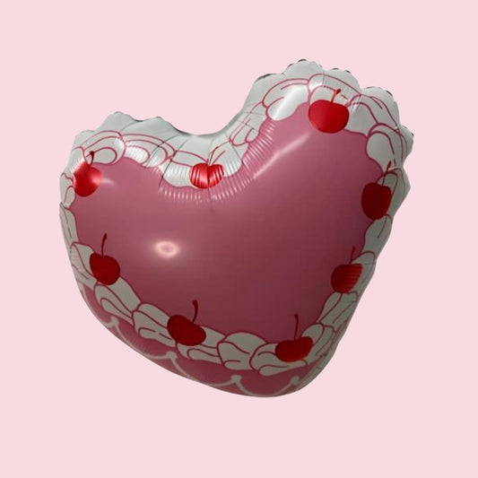 Vintage Heart Cake Balloon