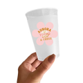Young Wild & Three Birthday Sticker Cups