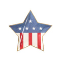 Denim and Stripes Star Shaped Plates