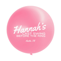 Bachelorette Jumbo Vinyl Balloon