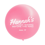 Bachelorette Jumbo Vinyl Balloon