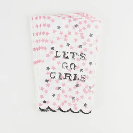 Let's Go Girls Dinner Napkins