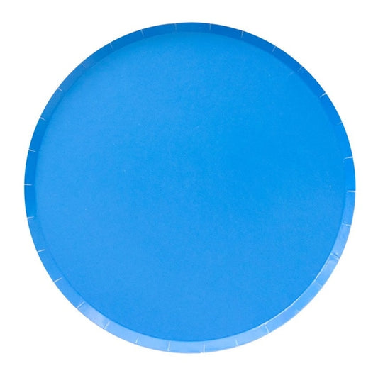 Large Pool Blue Plates