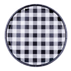 Hey Bae-Bee, Gingham Dinner Plates - 8 Pk