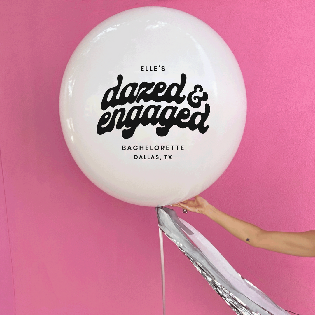 Dazed & Engaged Jumbo Vinyl Balloon