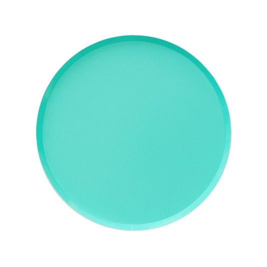 Small Teal Plates