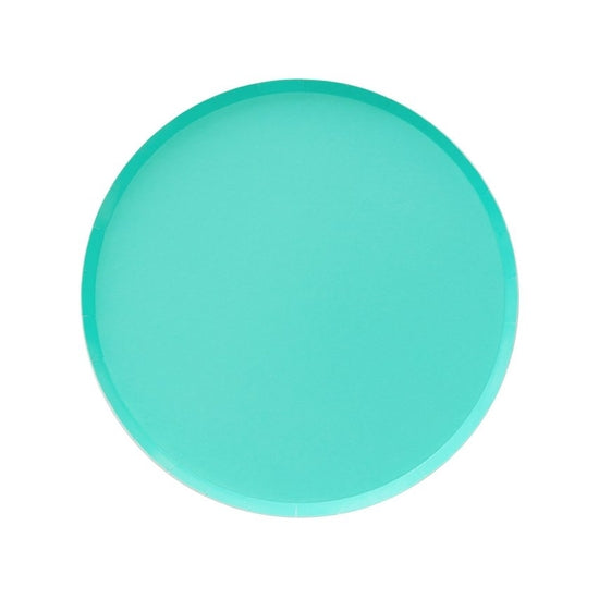 Small Teal Plates