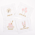 Birthday Girl Cloth Cocktail Napkin Set of 4