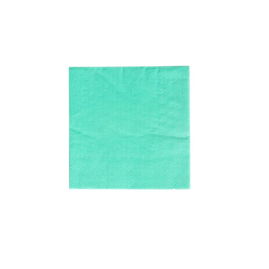 Teal Cocktail Napkins