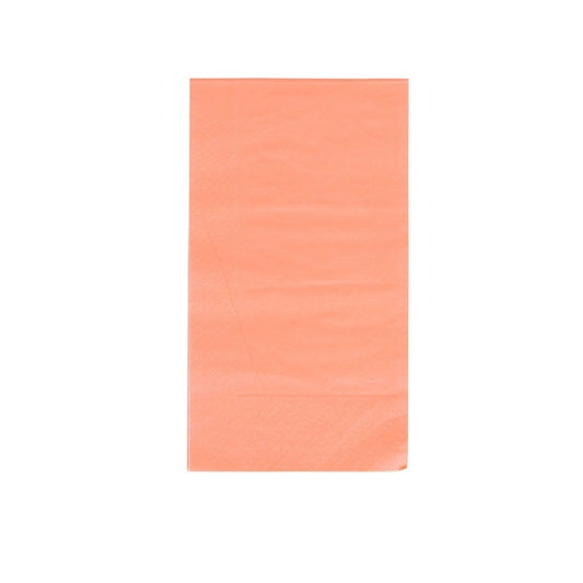 Neon Coral Dinner Napkins