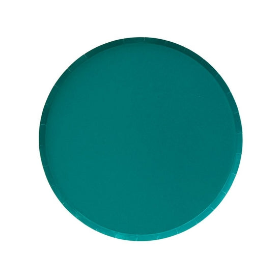 Small Forest Green Plates