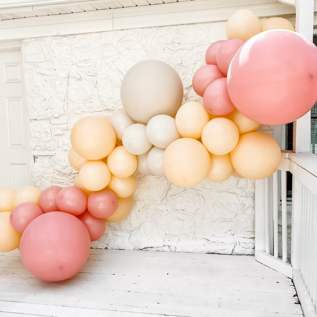 Boho Bridal Inflated Balloon Garland
