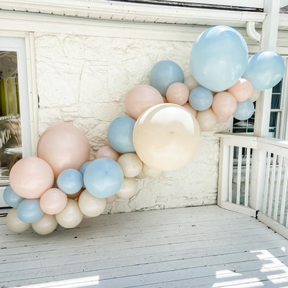 Muted Gender Reveal Balloon Garland Kit