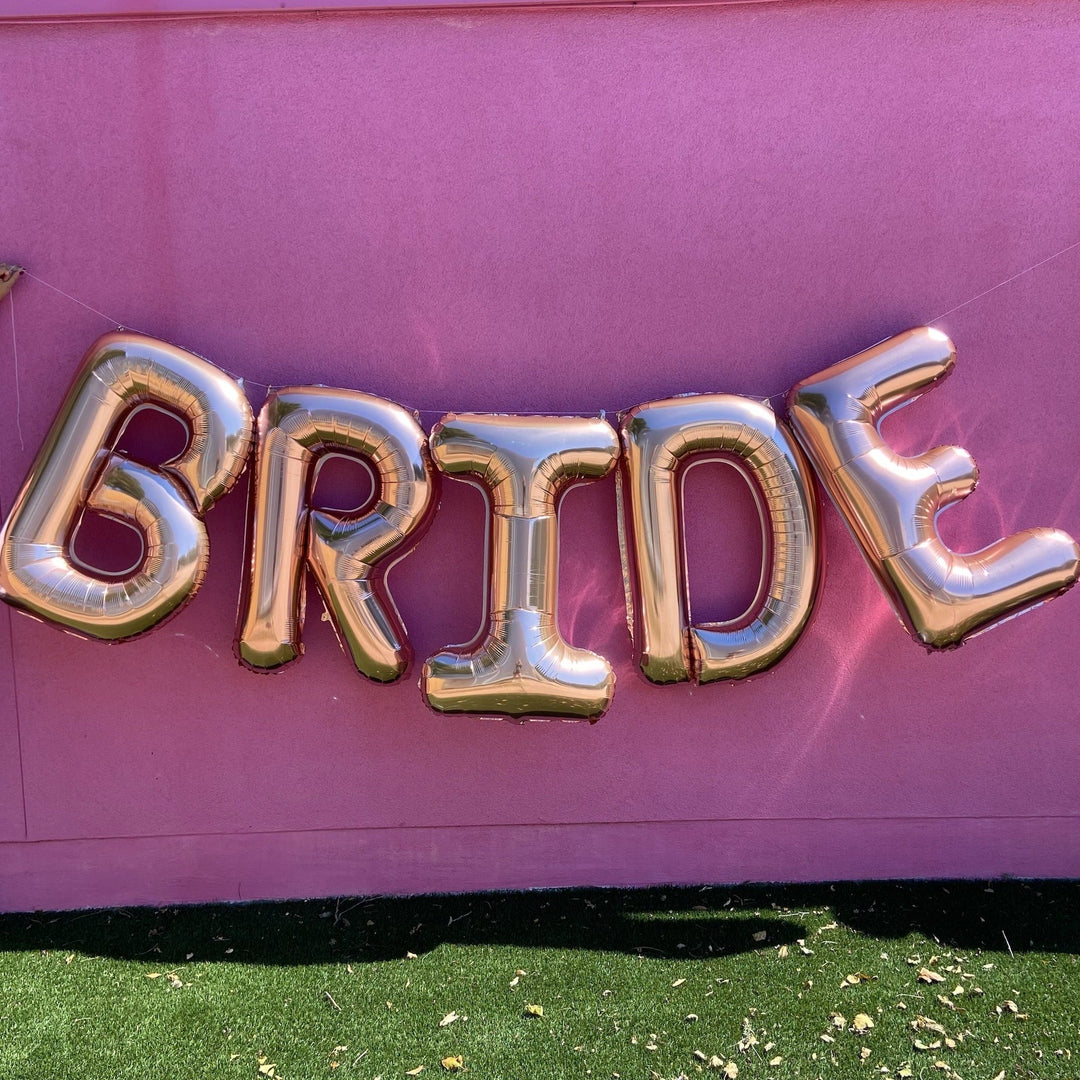 BRIDE 32"  Jumbo Letters