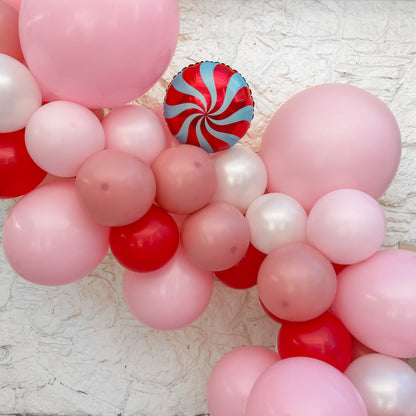 On Christmas We Wear Pink Balloon Garland Kit