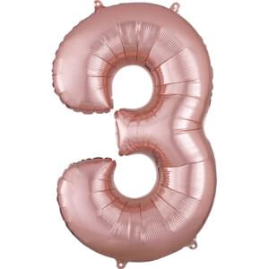 Jumbo Number "3" Balloon