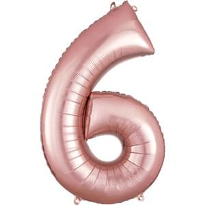 Jumbo Number "6" Balloon