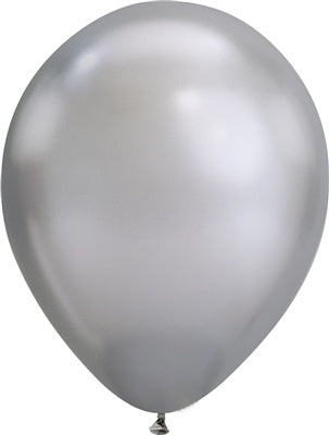 Chrome Silver- Specialty Color - Quantity: 10 included in Balloon Garland Kit