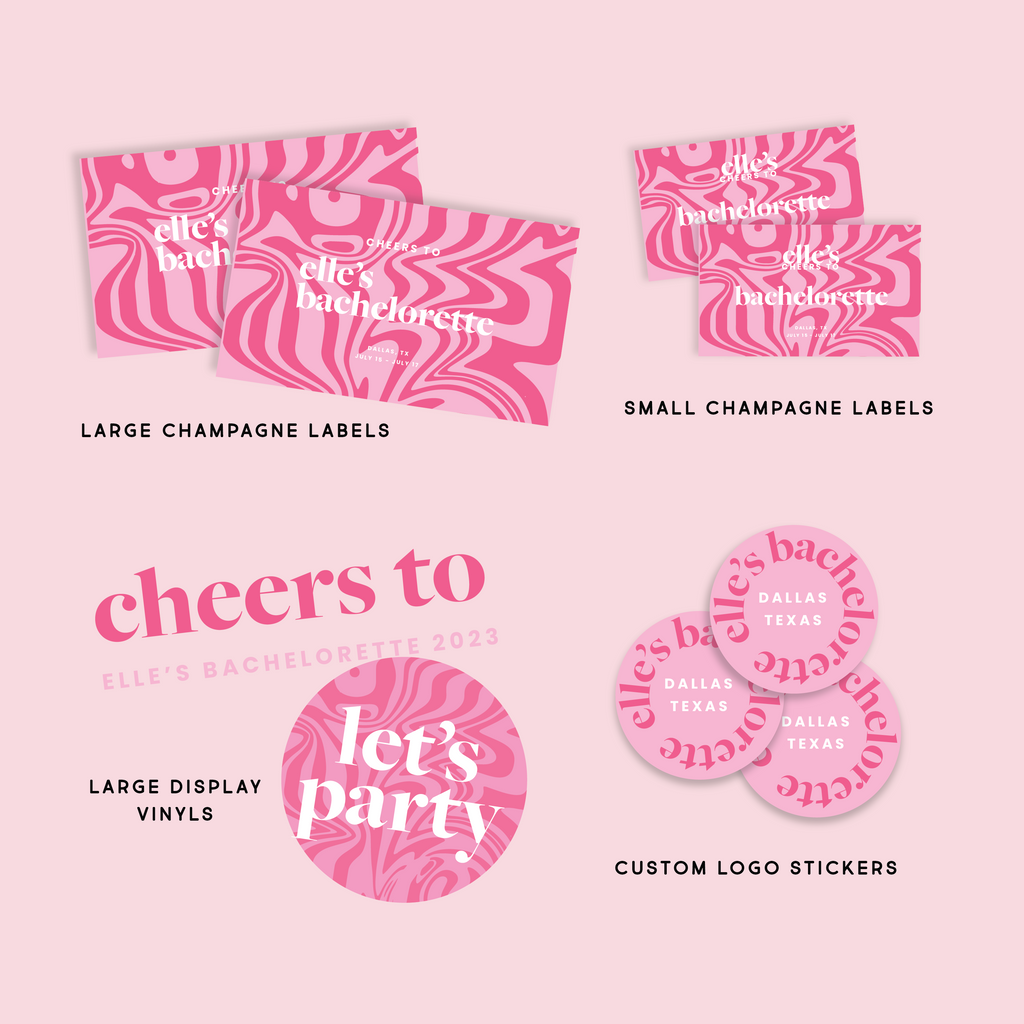 Material Girl Custom Bachelorette Party Decor Package