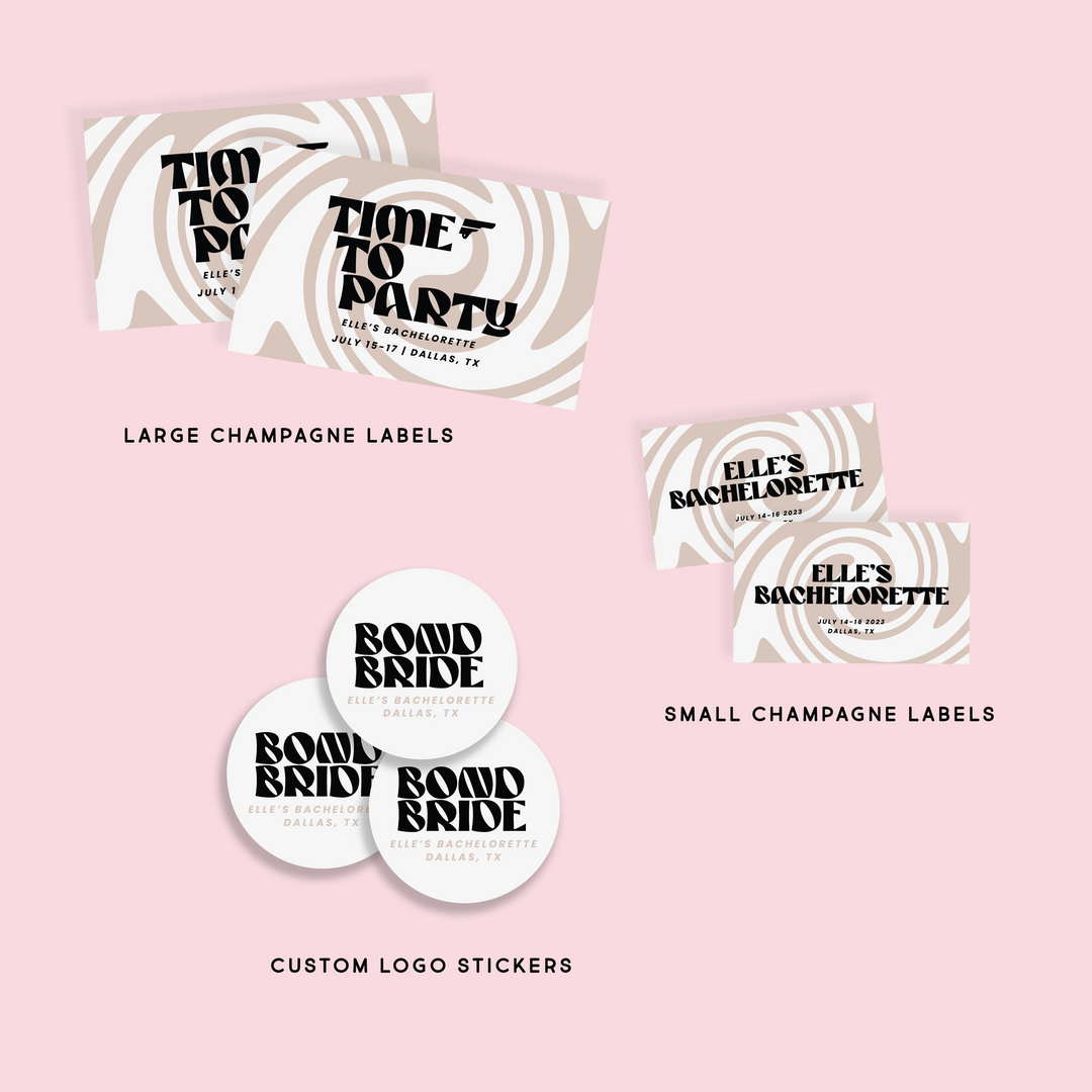 Bond Bride - Custom Vinyl Party Starter Package