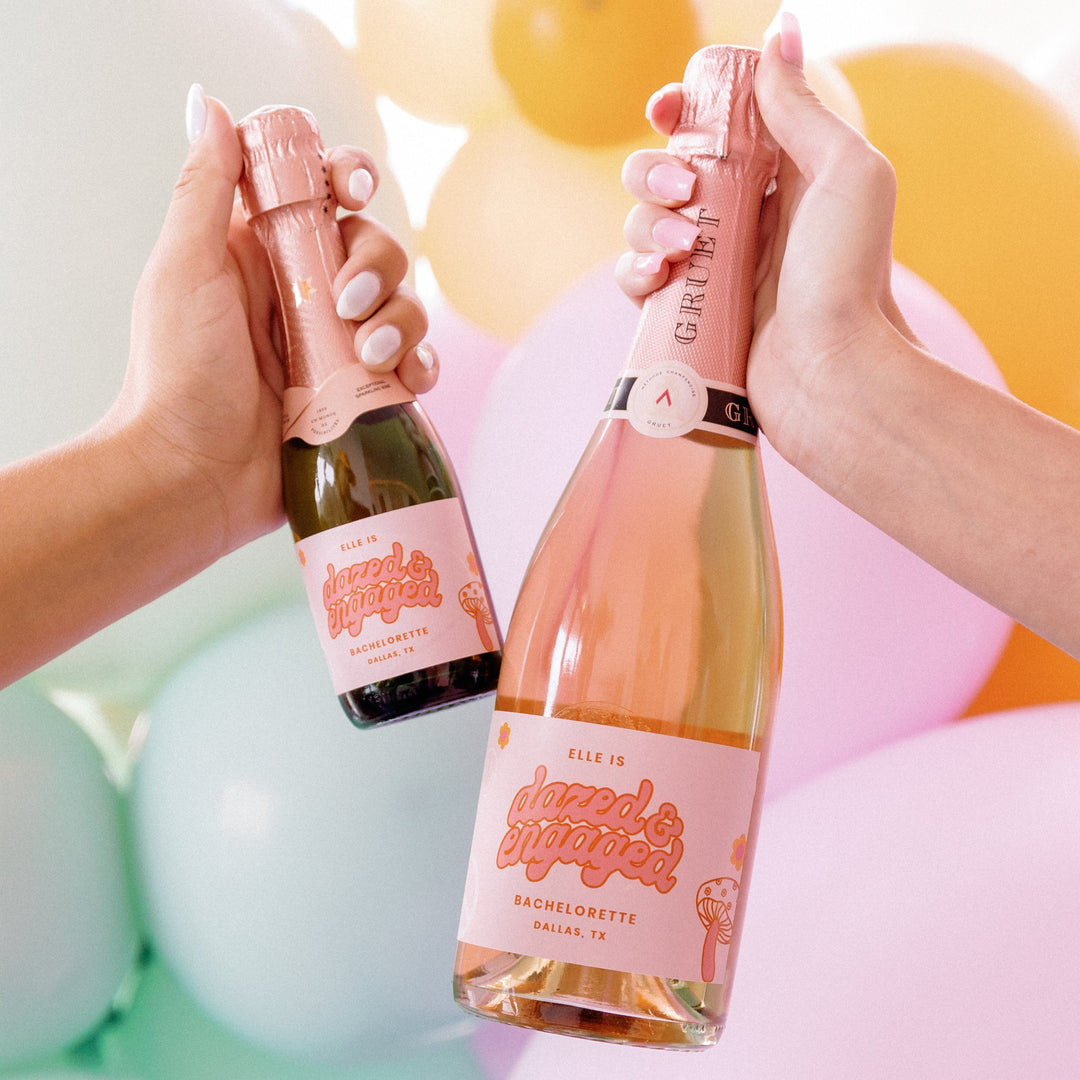 Personalized Champagne Bottles